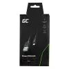 Καλώδιο USB 2.0 Green Cell KABGC23, USB A σε Micro-USB B, 0,3 m, μαύρο