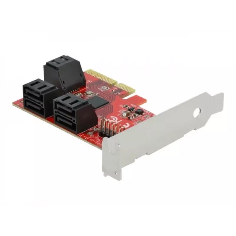 Κάρτα SATA PCI Express x4 DeLOCK 6 θυρών Low Profile