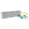360mm Radiator Montech HyperFlow ARGB 360 White — ψυγείο υγρής ψύξης 360mm για PC