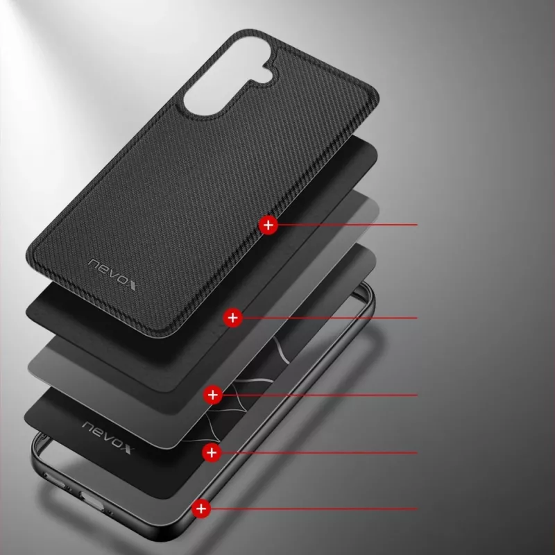 StyleShell NYLO, Θήκη Μαύρο, Samsung Galaxy A35 5G