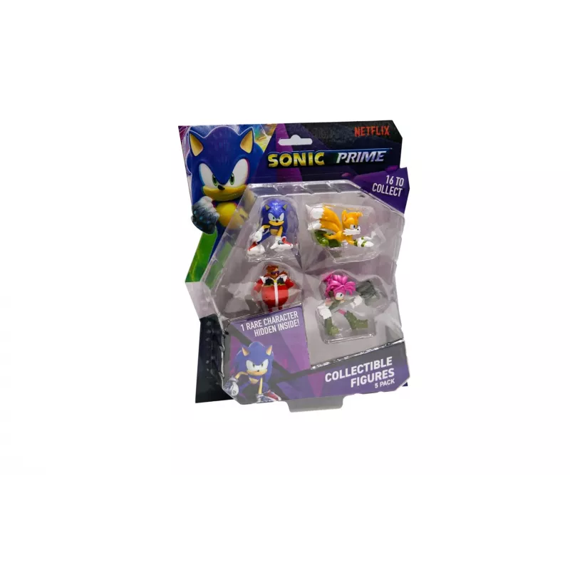 SONIC PRIME - Σετ με 5 μικτές φιγούρες