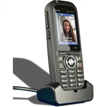 Τηλέφωνο IP AGFEO DECT 70 IP Μαύρο