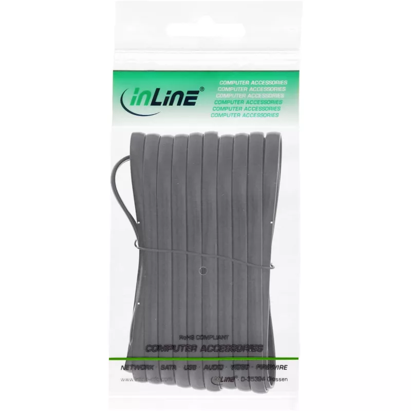 InLine καλώδιο Modular RJ12 βύσμα αρσενικό / βύσμα αρσενικό 6P6C 20m