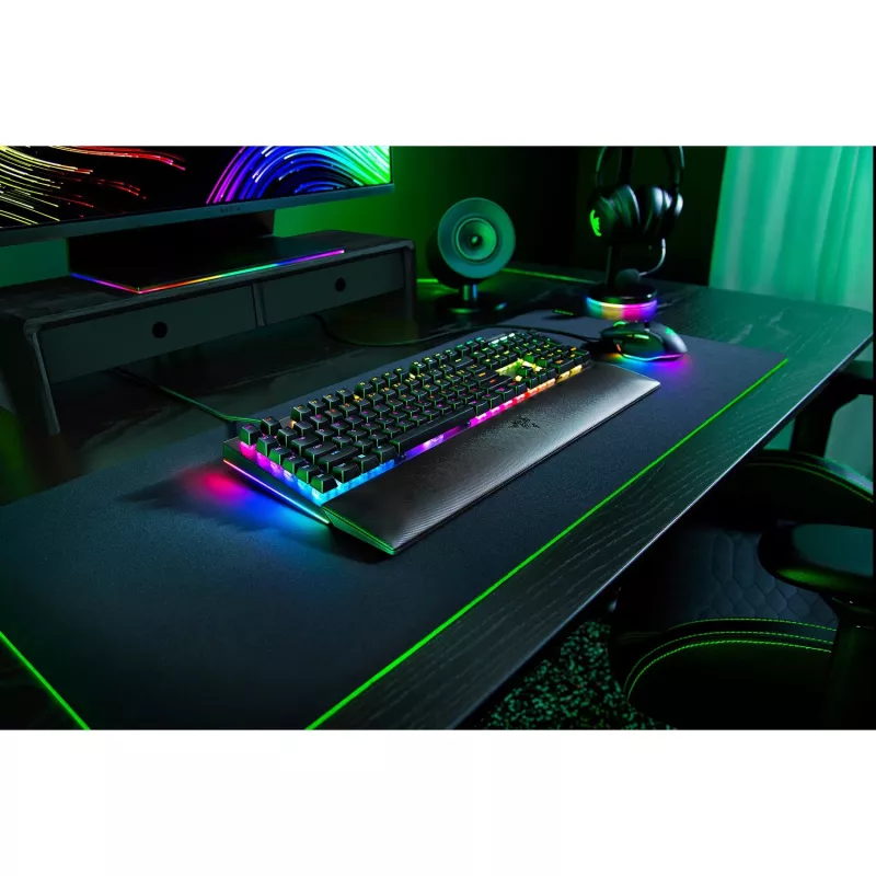 Razer BlackWidow V4 - Yellow Switch Linear - Μηχανικό πληκτρολόγιο gaming