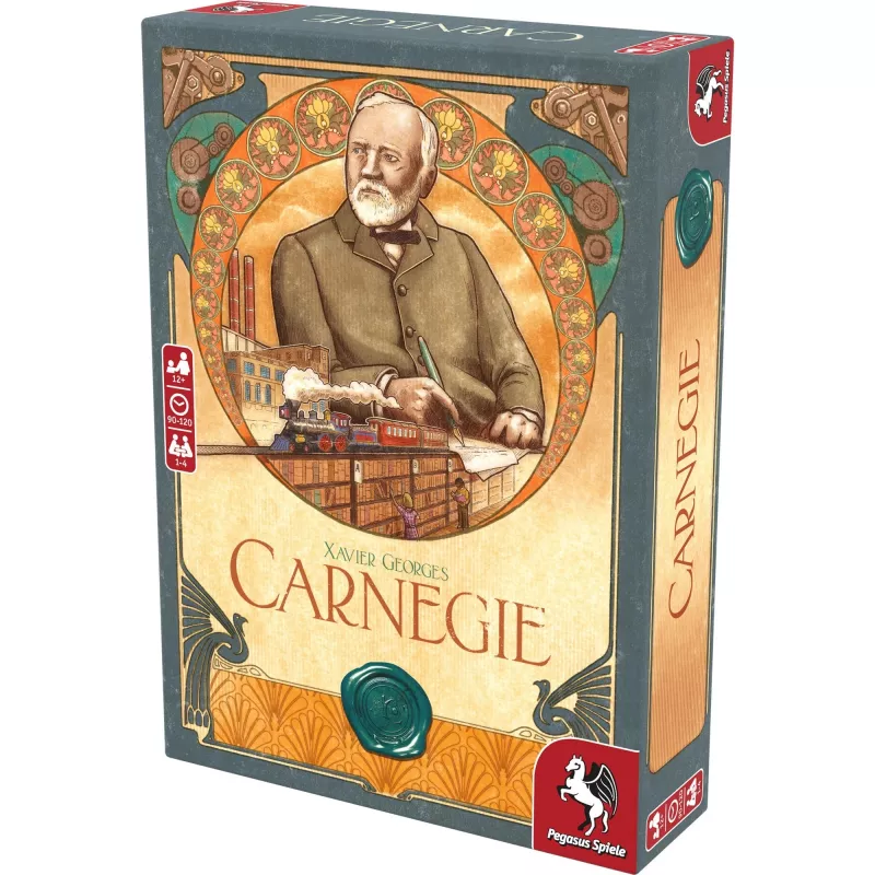 Pegasus Spiele Carnegie Επιτραπέζιο παιχνίδι οικονομίας