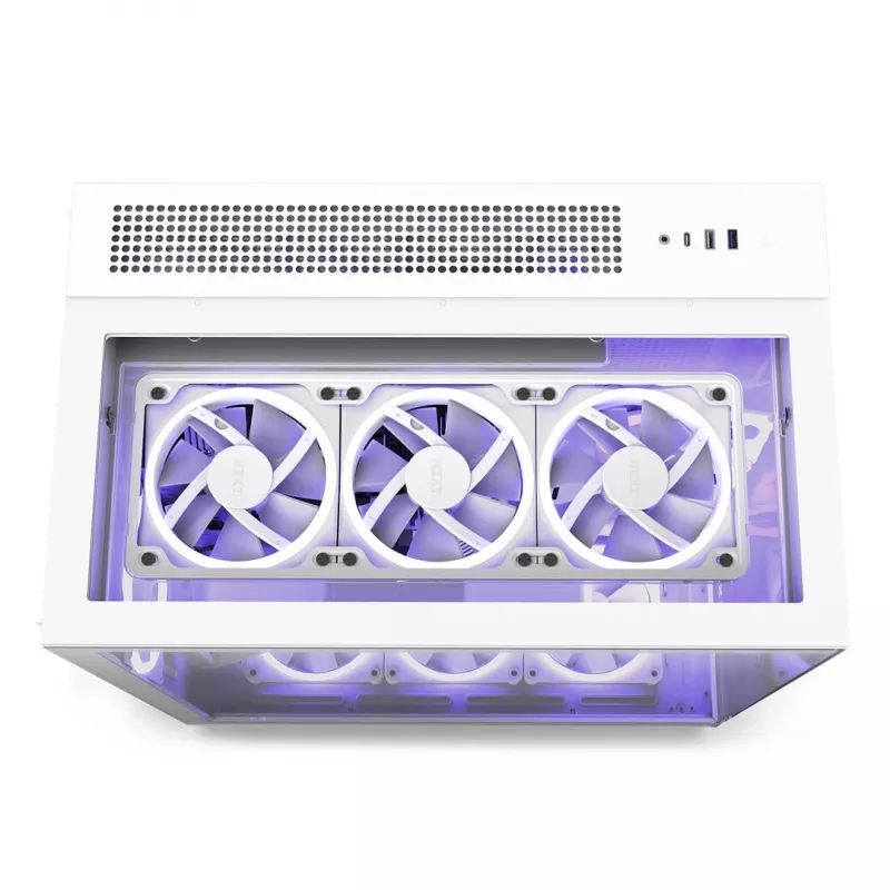Κουτί PC NZXT H9 Elite Midi Tower Λευκό