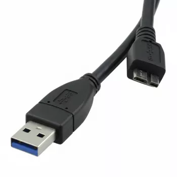ROLINE - Καλώδιο USB - 9 ακίδων USB Type-A (M) - 10 ακίδων Micro-USB Type-B (M) - 3 m (USB 3.0) - Μαύρο (11.02.8877)