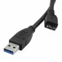 ROLINE - Καλώδιο USB - 9 ακίδων USB Type-A (M) - 10 ακίδων Micro-USB Type-B (M) - 3 m (USB 3.0) - Μαύρο (11.02.8877)