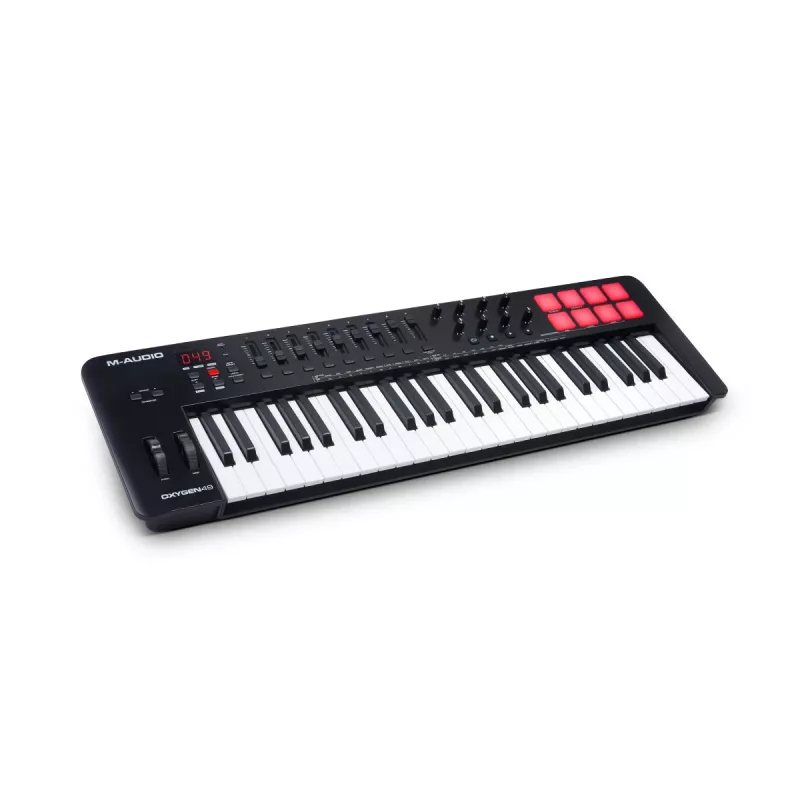 M-AUDIO Oxygen 49 (MKV) MIDI-Πληκτρολόγιο 49 πλήκτρα USB Μαύρο