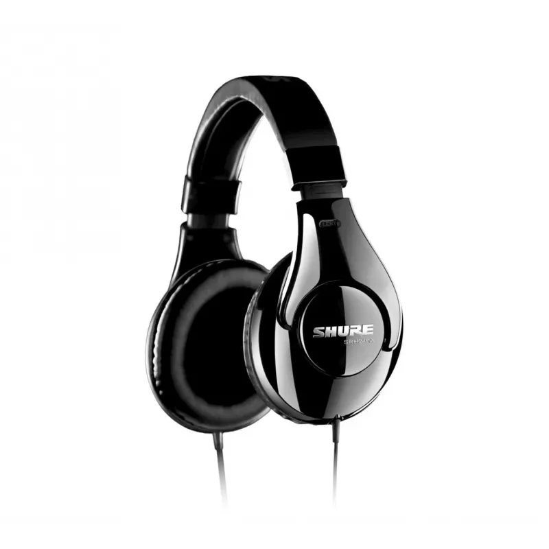 Shure SRH240A ακουστικά ενσύρματα κεφαλής μουσικής μαύρο
