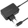 Qoltec PD 120W Turbo Γρήγορος Φορτιστής | 5-28V | 3-4.5A | USB-C | Μαύρο