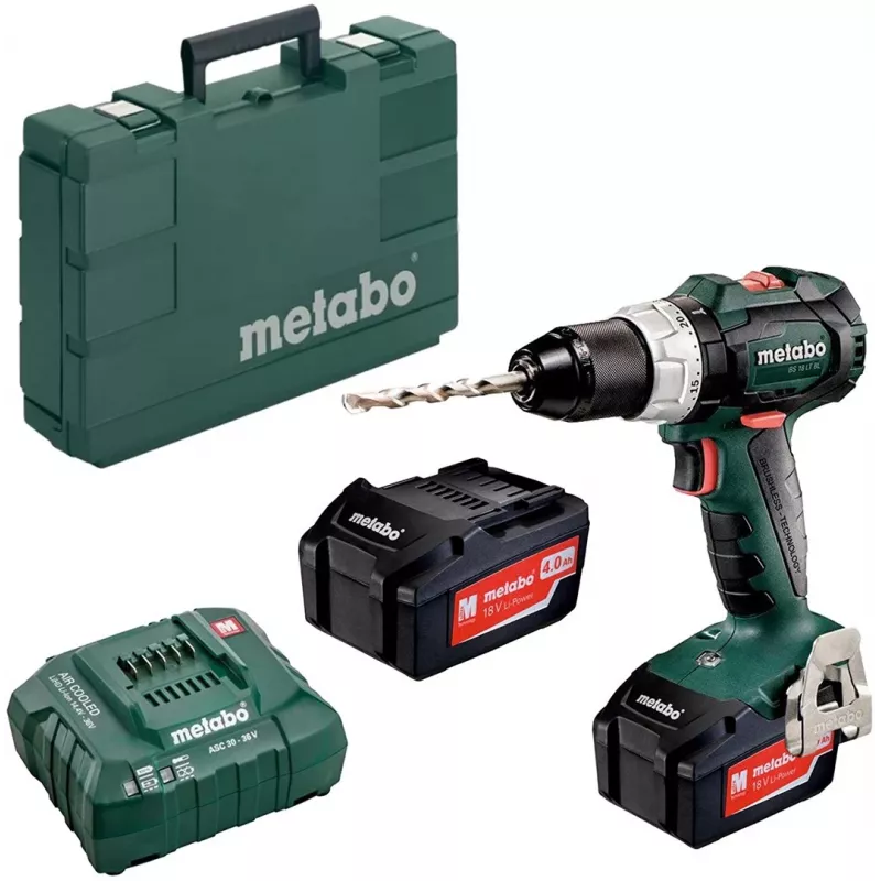 Επαναφορτιζόμενο κατσαβίδι Metabo 602325500 μαύρο