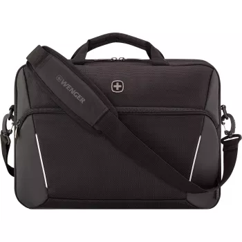 Θήκη laptop Wenger XE Compact Brief 16 με θήκη tablet, μαύρη