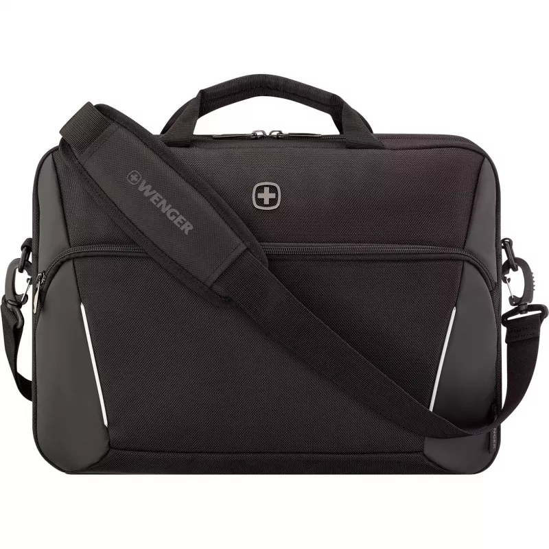 Θήκη laptop Wenger XE Compact Brief 16 με θήκη tablet, μαύρη