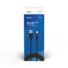 Καλώδιο USB Savio CL-129 2 m USB 2.0 USB A USB C μαύρο