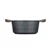 Σκεύη κουζίνας Resto Kitchenware Capella 2,6 L στρογγυλό μαύρο ξύλο