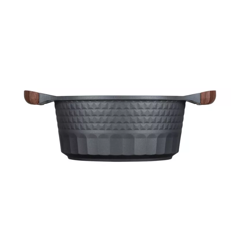 Σκεύη κουζίνας Resto Kitchenware Capella 2,6 L στρογγυλό μαύρο ξύλο