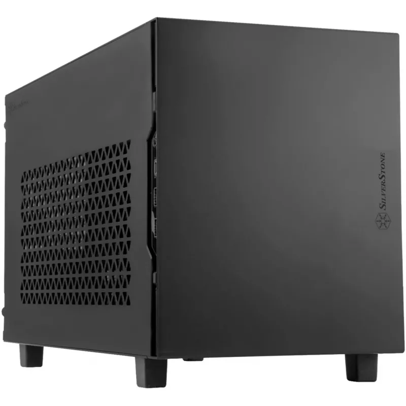SilverStone SUGO SG15B - Cube - Mini-DTX - χωρίς τροφοδοτικό (ATX / PS/2)