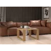 Τραπέζι MODERN MINI 67x67x40 cm Artisan oak