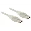 Καλώδιο USB DeLOCK 83889 USB 2.0 2 m διαφανές
