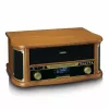 Lenco TCD-2571WD πικάπ με κασετόφωνο, DAB+, FM, Bluetooth, USB, 10 W, ξύλο