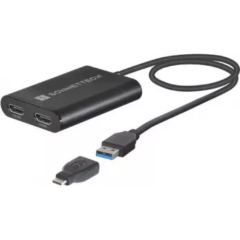 Προσαρμογέας γραφικών USB Sonnet USB3-DHDMI – έως 3840 x 2160, USB 3.0, μαύρο