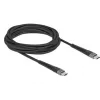 Καλώδιο USB DeLOCK 81126 USB 2.0 3m USB C Μαύρο