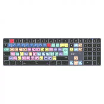 LogicKeyboard Titan DE Πληκτρολόγιο Mac για Adobe Premiere Pro CC — γερμανικό layout