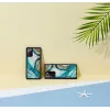 Προστατευτική θήκη iKins για Samsung Galaxy Note 20 — σχέδιο Aqua Agate