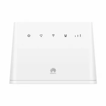 Huawei B311-221 ασύρματος δρομολογητής 4G LTE, LTE Cat.4 150/50 Mbps, Wi-Fi, 1x Gigabit Ethernet, 1x POTS, λευκός