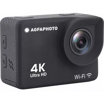 AgfaPhoto Action Cam 4K, αδιάβροχη, Wi-Fi, slow motion/time-lapse (AC9000BK)