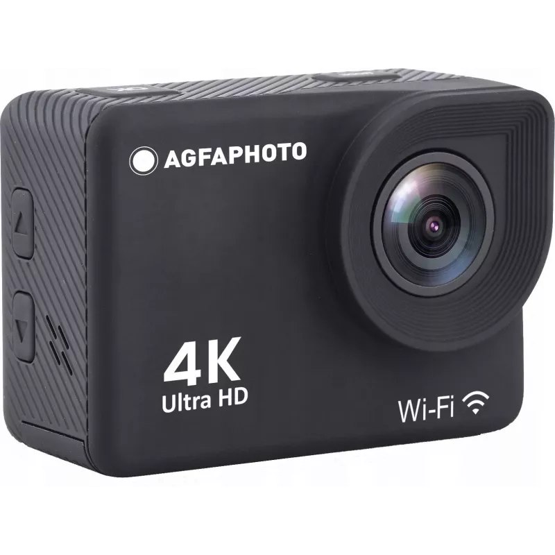 AgfaPhoto Action Cam 4K, αδιάβροχη, Wi-Fi, slow motion/time-lapse (AC9000BK)