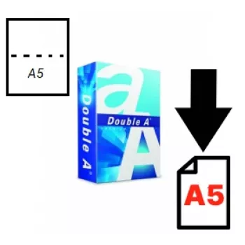 Χαρτί Double A (A Kategorie), A5, 80g, 500 φύλλα