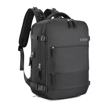 Σακίδιο NOVEEN CTB400 unisex 25 L, πολυεστέρας, 40×25×20 cm, μαύρο