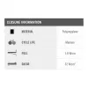 VELCRO One Wrap ιμάντας 20 mm x 200 mm, 25 τεμ., μαύρο