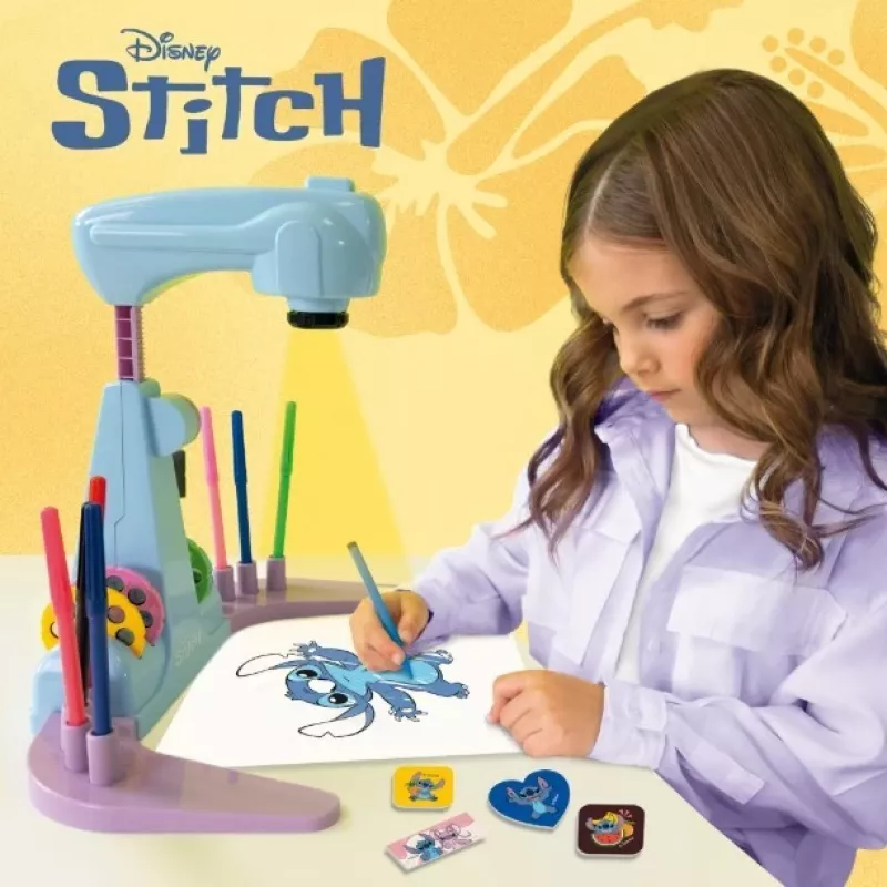 Stitch Προβολέας Σετ ζωγραφικής σχολείου