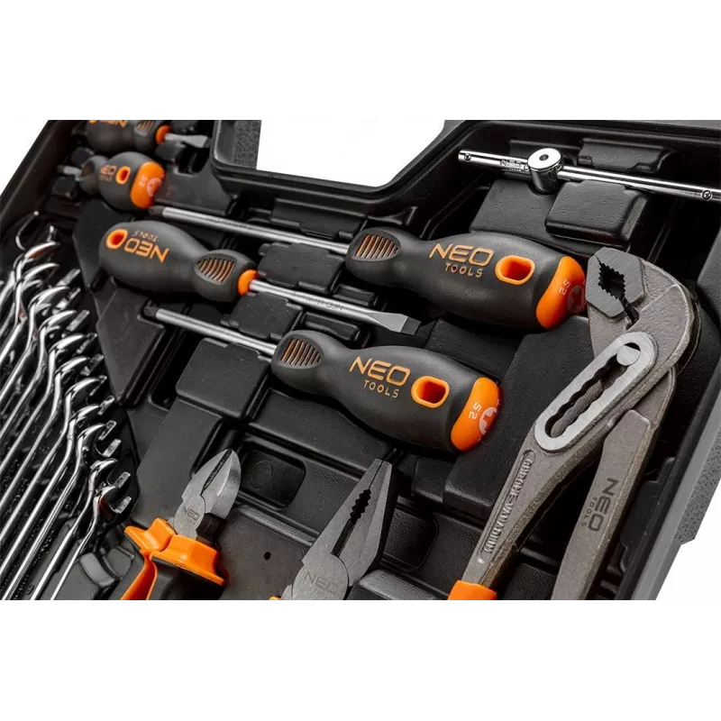 NEO tools 08-945 σετ καρυδάκια 1/4 1/2 ίντσες ευέλικτο ανθεκτικό