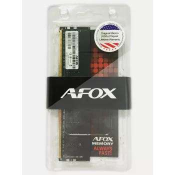Desktop UDIMM AFOX AFLD44FK1P 4 GB DDR4 2666 MHz 288‑pin 1.2V CAS15