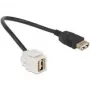 Καλώδιο USB DeLOCK 86329 0,24 m μαύρο