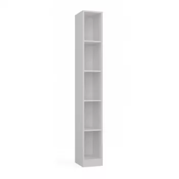 top e shop Βιβλιοθήκη REGAŁ R25 25 cm Λευκή – μονοκόμματη βιβλιοθήκη