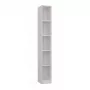 top e shop Βιβλιοθήκη REGAŁ R25 25 cm Λευκή – μονοκόμματη βιβλιοθήκη