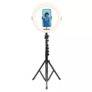 Agfa Arl11xl Ring Light LED Ring 11 ιντσών + τρίποδο + τηλεχειριστήριο