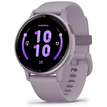 Garmin Vivoactive 5 3,05 cm (1.2) AMOLED Ψηφιακό 390 x 390 Pixel Οθόνη αφής Μωβ Wi-Fi GPS (Δορυφορικό)