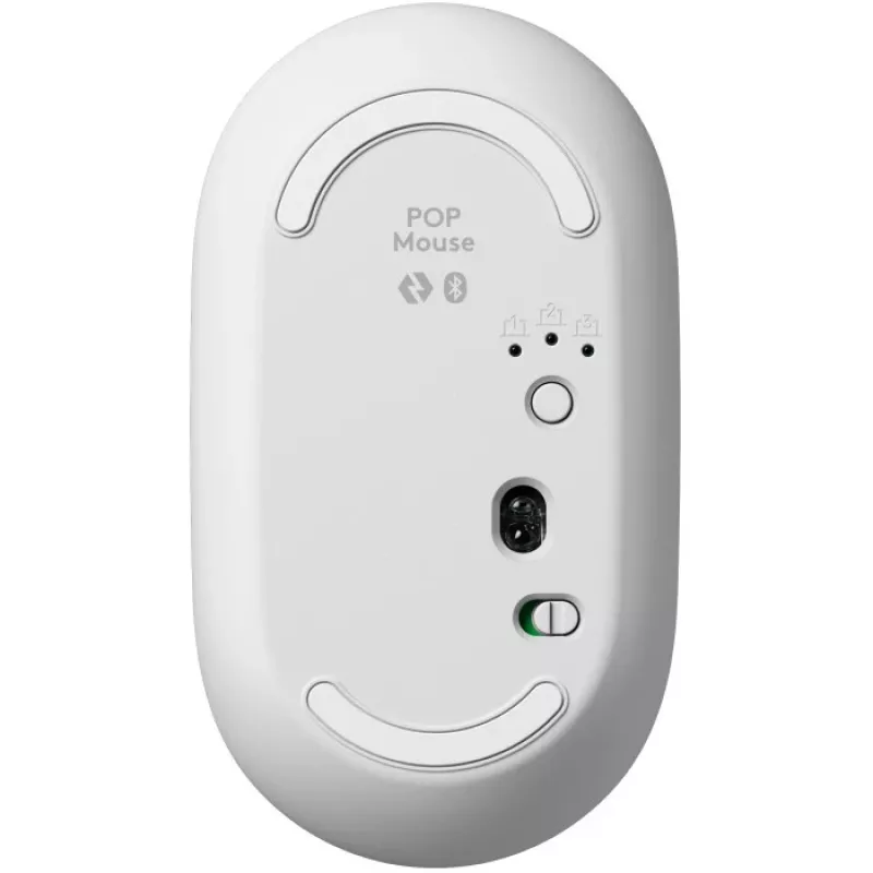 Logitech POP Icon Combo Bluetooth QWERTZ Swiss Πορτοκαλί Λευκό Ποντίκι