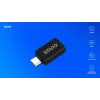 Savio AK-80 προσαρμογέας καλωδίου βίντεο 0m USB Type-A USB Type-C μαύρο