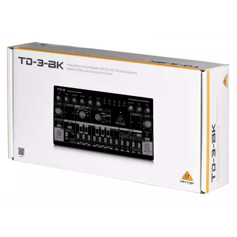 Αναλογικός συνθεσάιζερ Behringer TD-3-SB μαύρο 9V DC