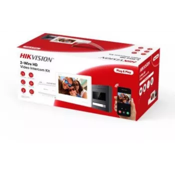 Κιτ βίντεο θυροτηλεόρασης Hikvision DS-KIS704EY