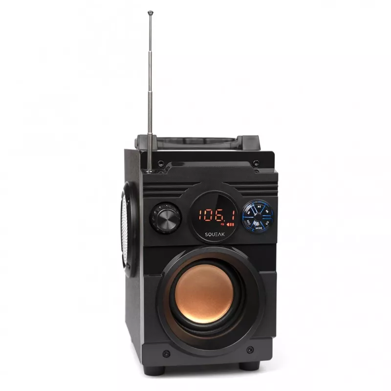 Squeak Bassblaster ηχείο Bluetooth 5.1, ραδιόφωνο FM, MP3 player SQ1001
