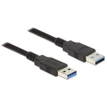 Καλώδιο USB DeLOCK 85060 USB 3.2 Gen 1 1m μαύρο
