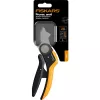 Κλαδευτήρι Fiskars Plus PowerLever αμόνι μαύρο πορτοκαλί